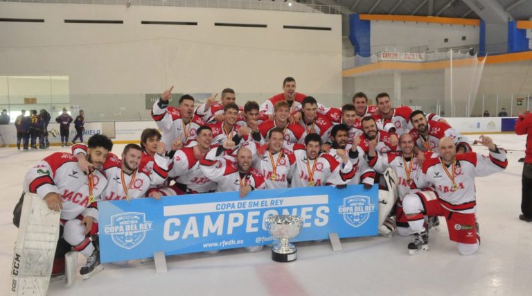 El Club Hielo Jaca consigue su 16ª Copa del Rey de hockey hielo