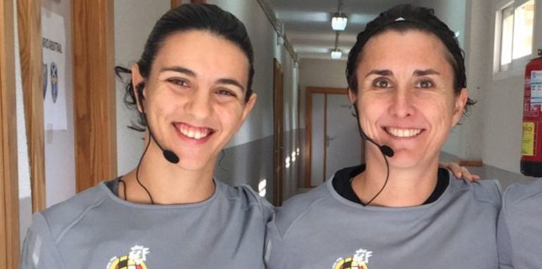 El arbitraje aragonés, de nuevo en primera línea nacional con Marta Frías y Carmela Capistrós presentes en la final de la Copa de la Reina