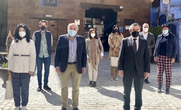 Beamonte en su visita a Calatayud: “La izquierda solo propone caos, desconcierto e impuestos; y esto lastrará la recuperación”