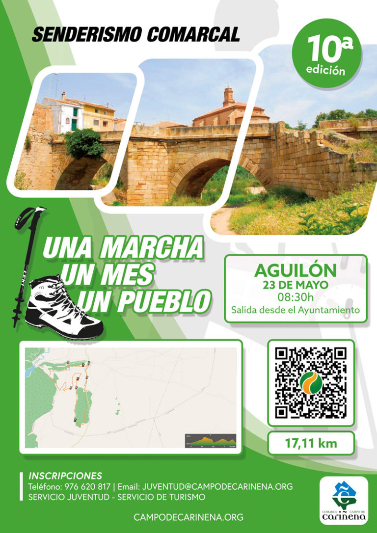 Aguilón será el siguiente destino de ‘Una marcha, un mes, un pueblo’
