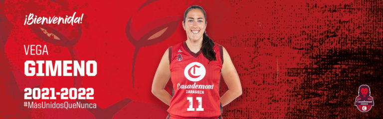Vega Gimeno, primera incorporación para la nueva temporada de Casademont Zaragoza femenino