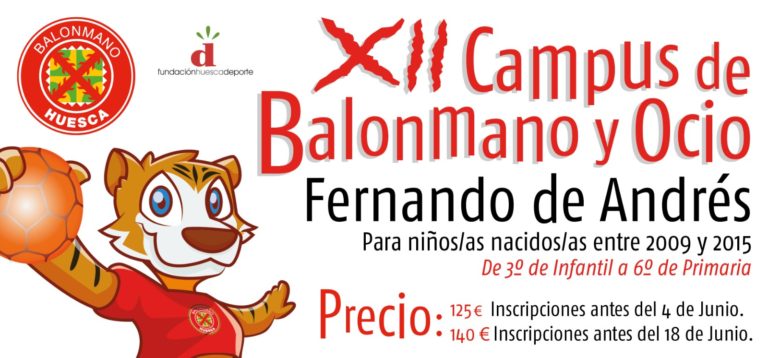 Bada Huesca lanza un Campus de verano que pretende acercar el MiniBalonmano a niños y niñas