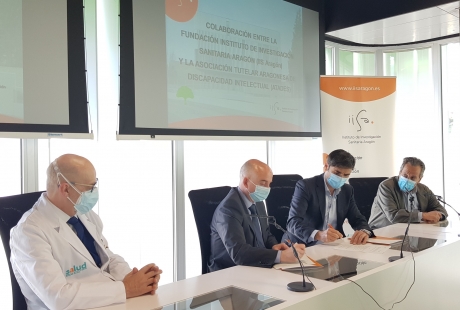 El Instituto de Investigación Sanitaria Aragón y ATADES colaborarán en proyectos sobre el trastorno del espectro del autismo