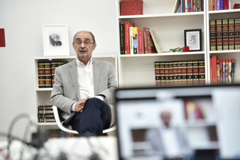 Javier Lambán ha abierto el seminario Next Generation: «La socialdemocracia ante los retos de la era digital”