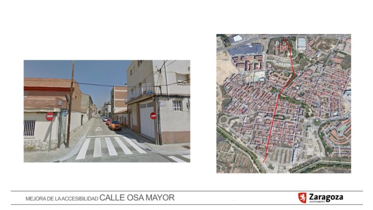 El Gobierno licita la reforma de la calle Osa Mayor en Valdefierro y duplica las ayudas de alquiler para jóvenes