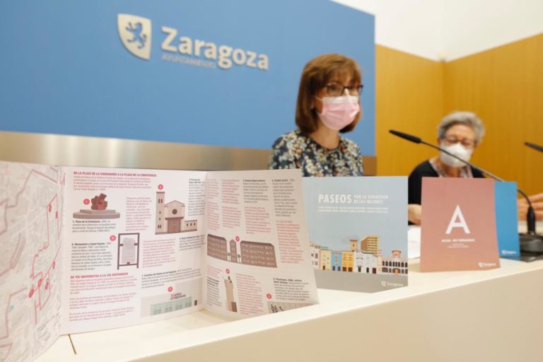 Zaragoza propone quince rutas en los barrios para descubrir la huella de las mujeres