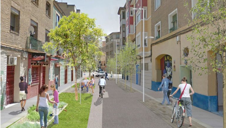 La calle Santiago Lapuente afrontará una remodelación pensada en el peatón