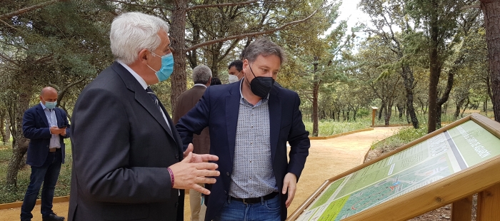 Soro destaca en Aguarón la importancia de la iniciativa local para asentar población
