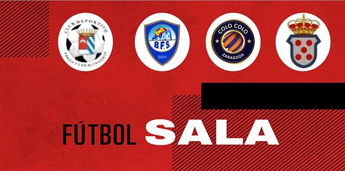 Cuatro equipos aragoneses se jugarán el ascenso a la Segunda División B del  fútbol sala español 