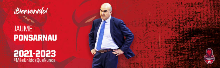 Jaume Ponsarnau firma por dos temporadas con Casademont Zaragoza