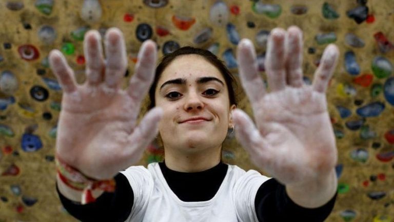 María Laborda, bronce en la segunda prueba de la Copa de Europa Juvenil de Escalada de Velocidad