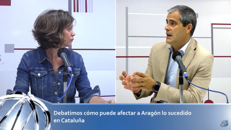 Javier Martínez (Cs): «Espero que Lambán se muestre contundente en la defensa de los intereses de los aragoneses»