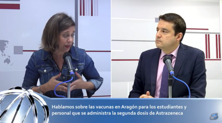 Marian Orós (PP), en La Tertulia: «Vacunar el fin de semana en los núcleos de mayor población agilizaría la campaña»
