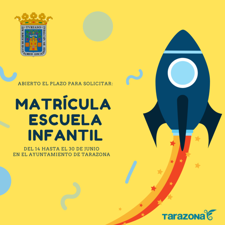 La Escuela Infantil Municipal de Tarazona abre su plazo de admisión