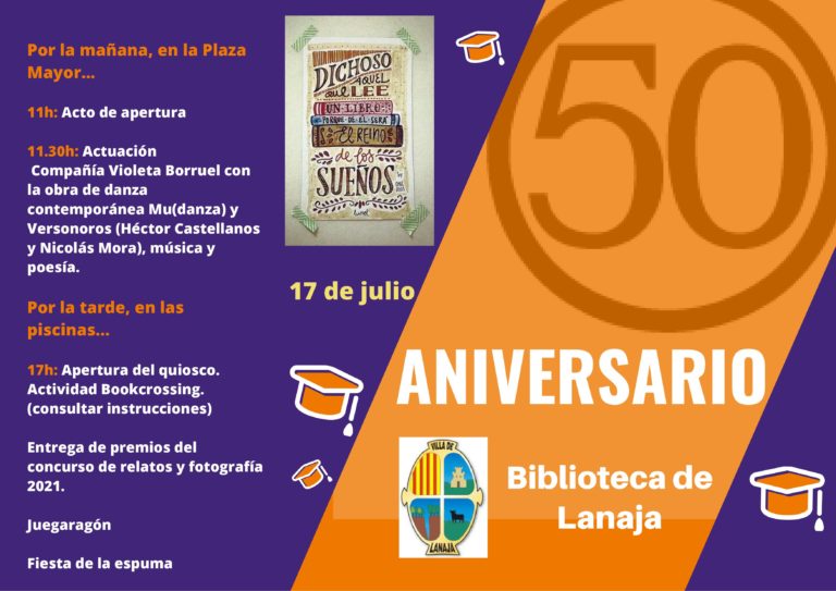 Lanaja celebra mañana el 50 aniversario de su biblioteca municipal