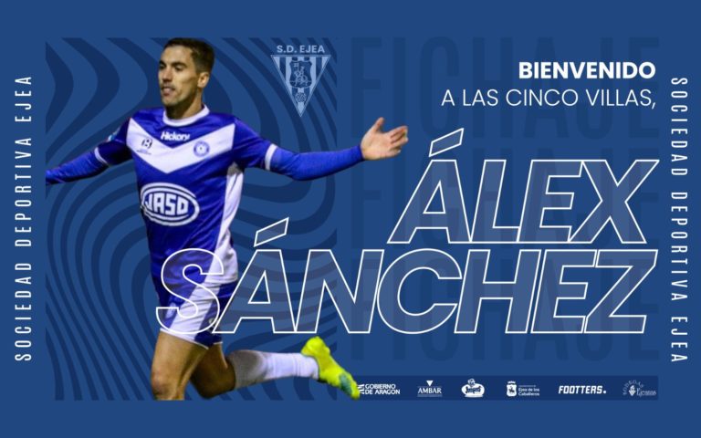 Álex Sánchez, experiencia y calidad para el ataque de la SD Ejea