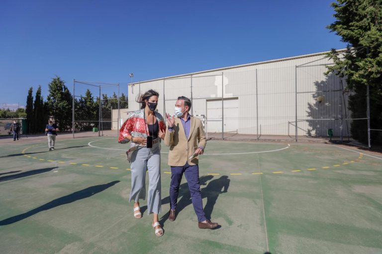 Urbanismo y el Estadio Miralbueno-El Olivar impulsan un acuerdo para la remodelación, puesta en marcha y cesión del CDM Mudéjar