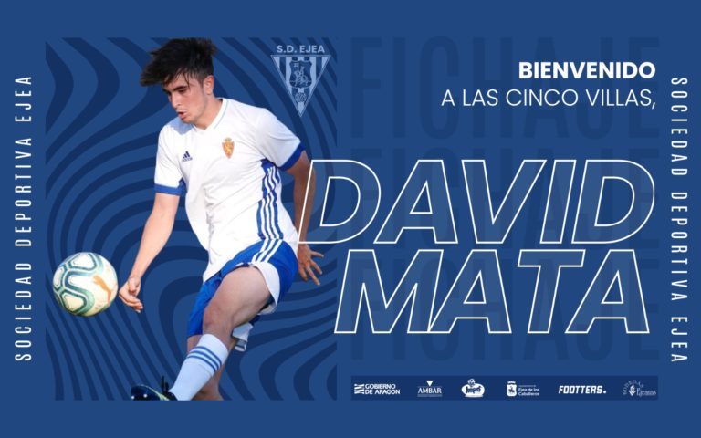 David Mata llega cedido a la SD Ejea procedente del Real Zaragoza