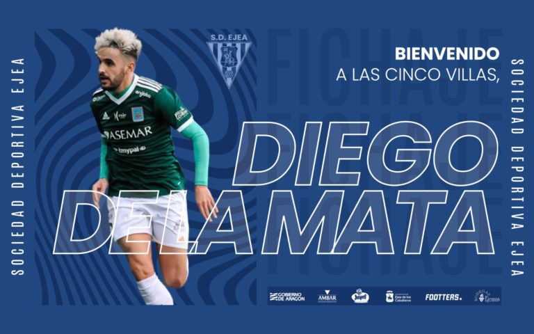 Diego de la Mata seguirá jugando en Aragón, pero en la SD Ejea