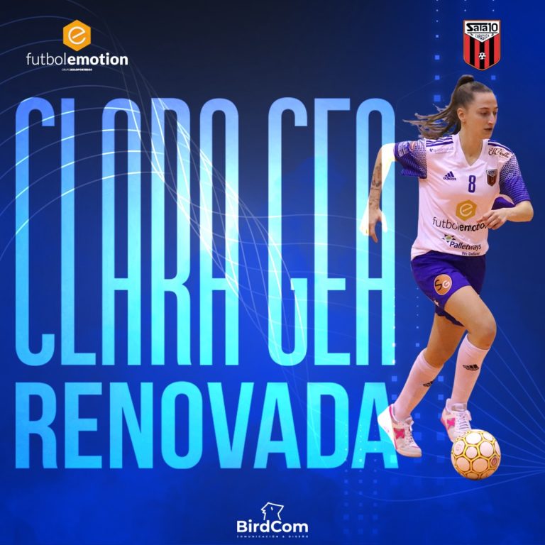 Clara Gea renueva con Fútbol Emotion Zaragoza