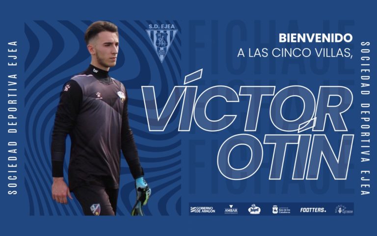 Víctor Otín llega para reforzar la portería de la SD Ejea