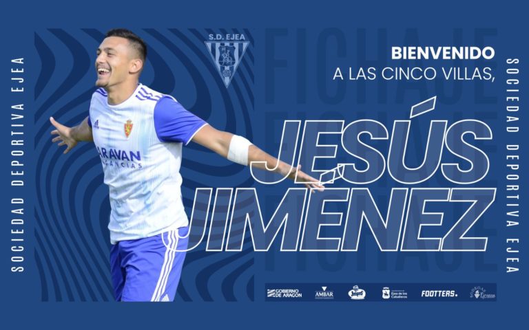 Jesús Jiménez llega a la SD Ejea cedido por el Real Zaragoza