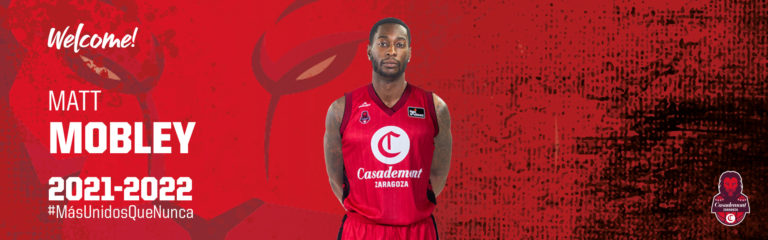 Casademont Zaragoza hace oficial el fichaje de Matt Mobley