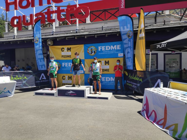 Tres oros y un bronce para los deportistas aragoneses en el KV Sierra Nevada