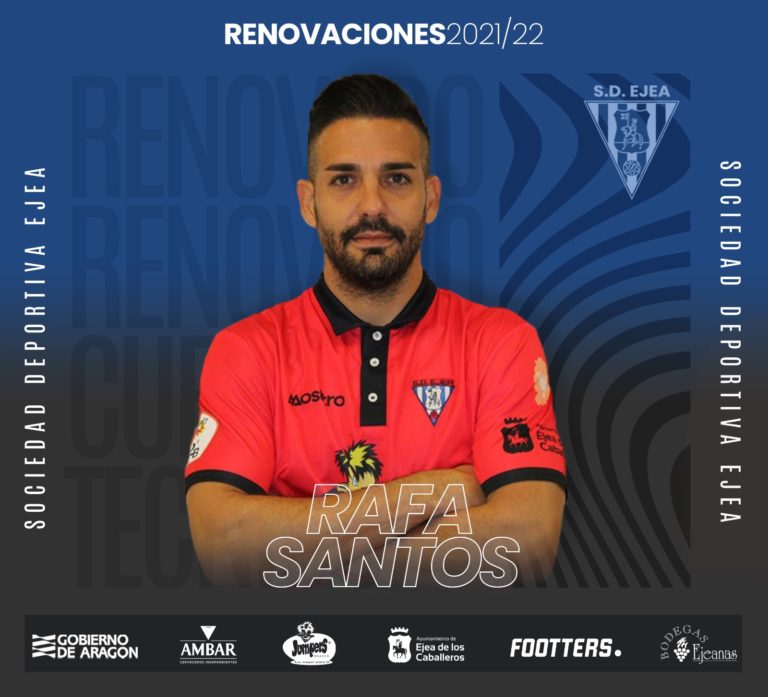 Rafa Santos renueva una temporada más con la SD Ejea