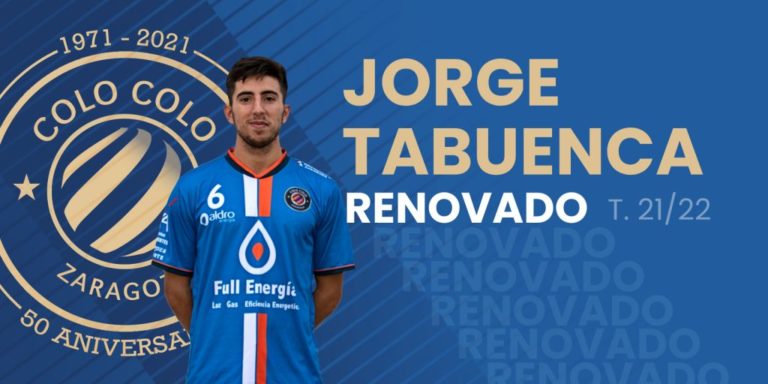 Jorge Tabuenca renueva con Colo Colo Zaragoza
