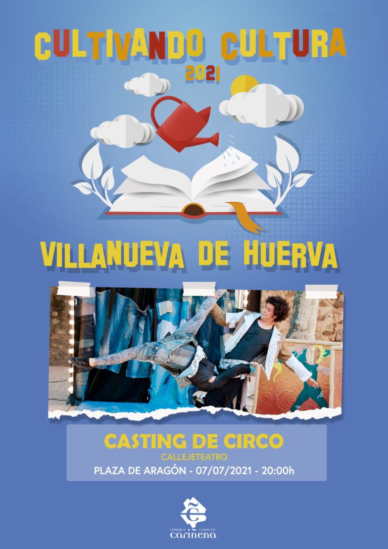 Callejeatro buscará artistas circenses en Villanueva de Huerva