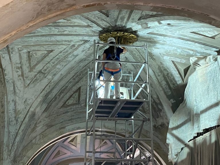 La apertura de la colegiata de Santa María se prevé para marzo del próximo año