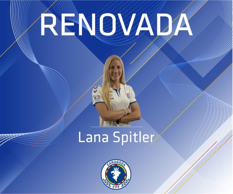 Lana Spitler renueva con el Zaragoza CFF en la que será su tercera temporada en el conjunto aragonés