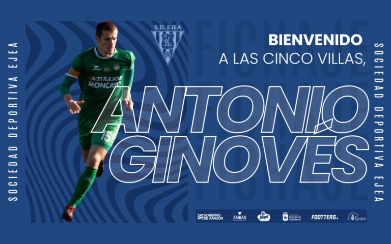 Antonio Ginovés, nueva incorporación para la SD Ejea