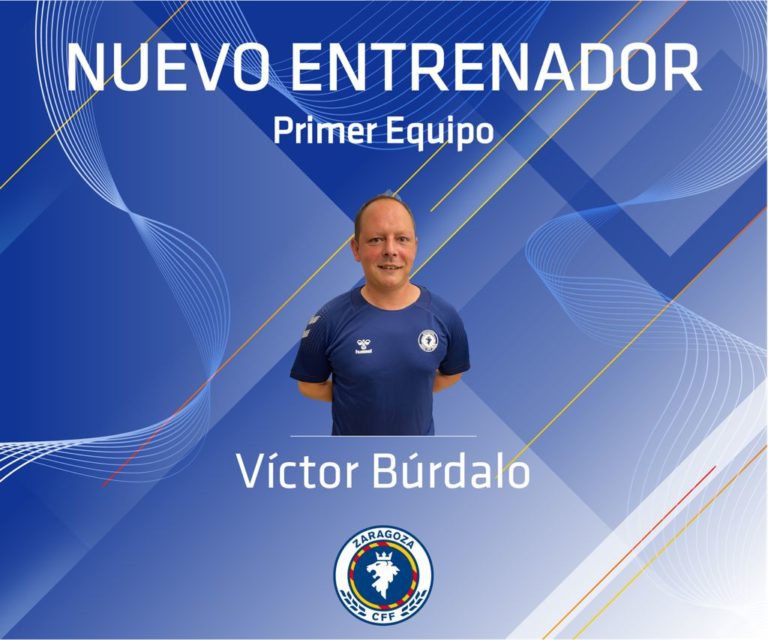 Víctor Búrdalo, nuevo entrenador del Zaragoza CFF