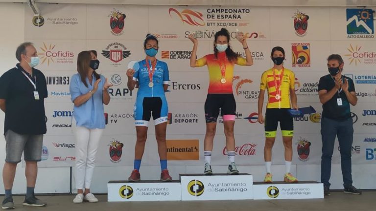 Isabel Montañés y Armando Vidal, consiguen medallas con la selección en el nacional XCO