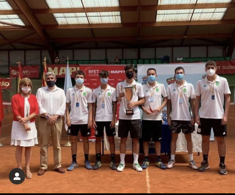Éxito de los equipos zaragozanos en el Campeonato de España Junior de Tenis por equipos de clubes