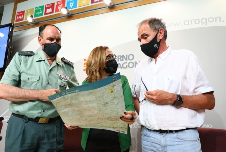 El Gobierno de Aragón intensifica las actuaciones del programa Montaña Segura para reforzar la información a los excursionistas