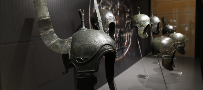 El Museo de Zaragoza presenta la restauración de siete cascos celtibéricos y da inicio a una programación para profundizar en su conocimiento