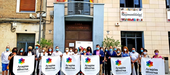 Veintisiete entidades locales se suman a la Red Aragón Diversa para fomentar la igualdad de las personas LGTBI