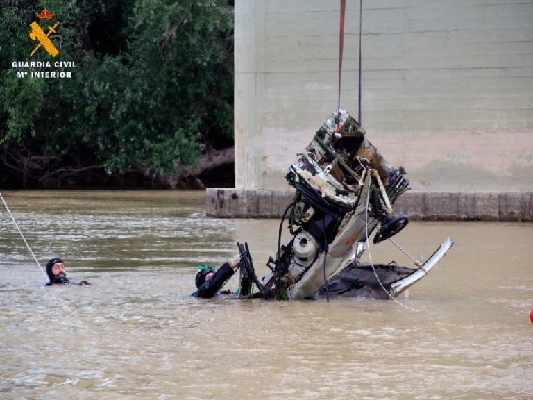 Localizado en el río Ebro el vehículo causante del atropello mortal del concejal de Luceni