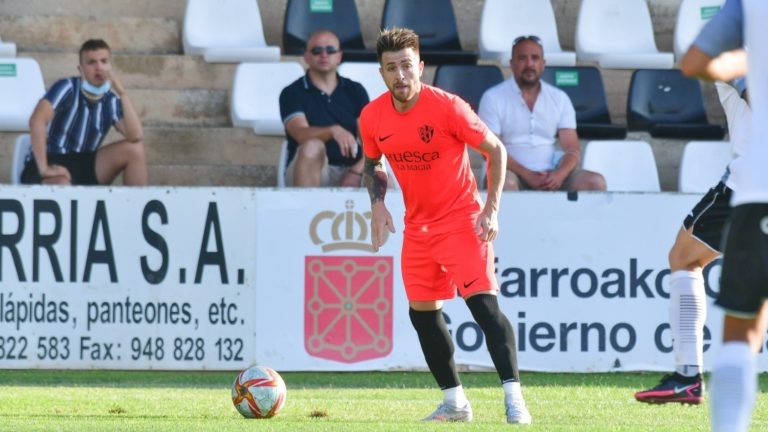 La SD Huesca pierde 1-0 contra el CD Tudelano en el último encuentro de pretemporada