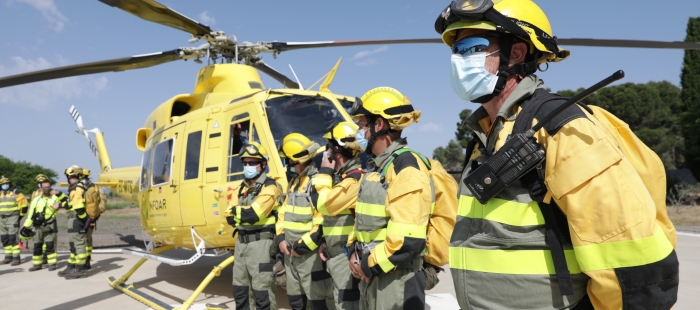 La Dirección General de Medio Natural y Gestión Forestal pide extremar la precaución ante el máximo riesgo de incendios forestales previsto para los próximos días en todo Aragón