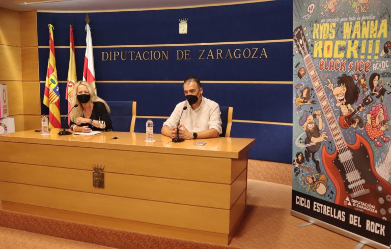 La Diputación de Zaragoza acerca el rock a niños y jóvenes con un ciclo de conciertos interactivos para toda la familia
