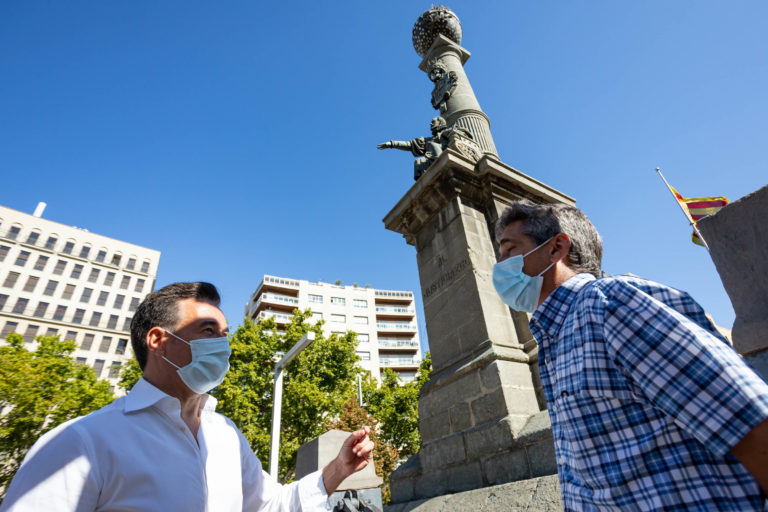 Urbanismo comenzará en otoño la limpieza y reparación del monumento al Justiciazgo con una inversión de 48.400 euros