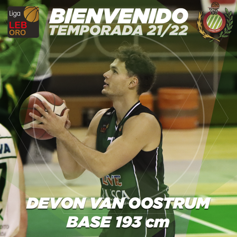 Devon Van Oostrum continuará siendo jugador de Levitec Huesca esta temporada