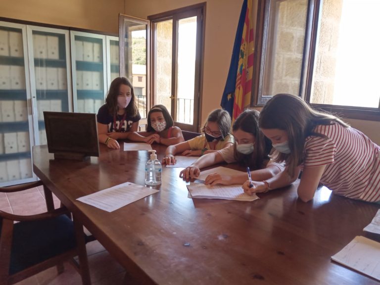 Los niños de El Frago, alcaldes por una semana
