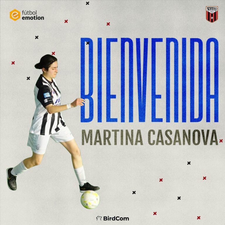 Martina Casanova se une a la familia de Fútbol Emotion Zaragoza