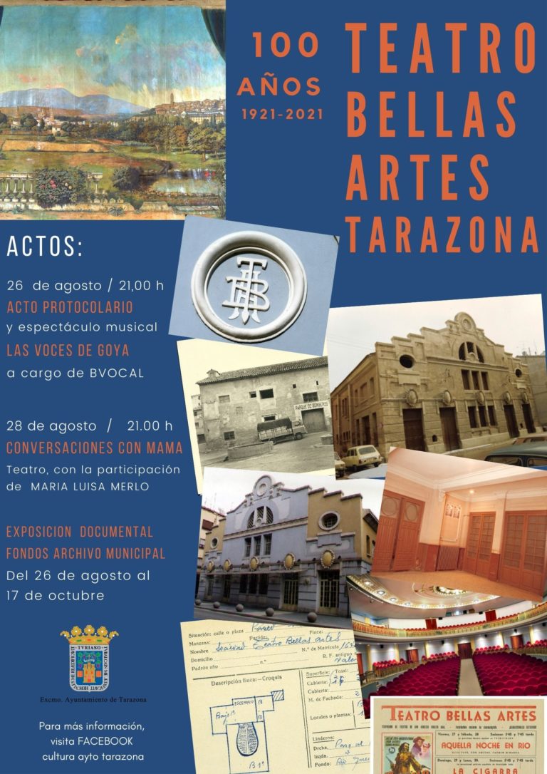 Tarazona celebra el centenario del Teatro Bellas Artes