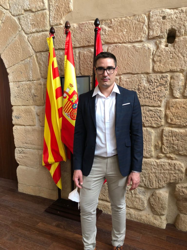 Cristian Poblador Guardia, nuevo presidente de la Comarca Bajo Aragón-Caspe